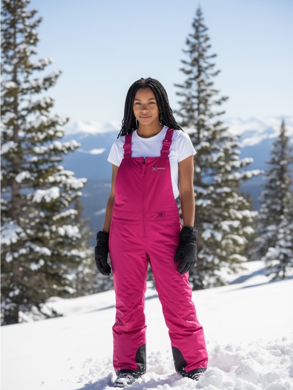 Arctix Pink Snow Bib Jumpsuit